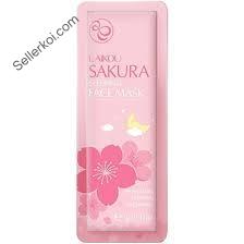 Laikou Sakura Sleeping Face Mask (1 Pc) 3gm